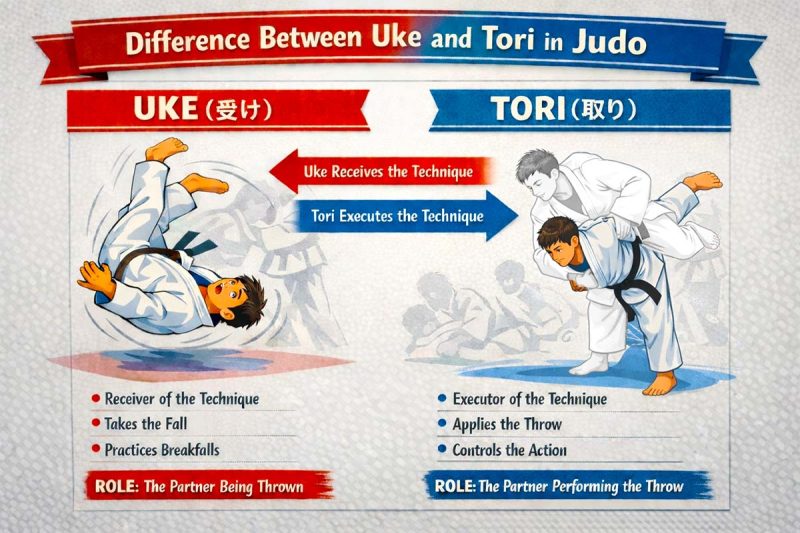 Judo and JiuJitsu Terms - Uke vs Tori